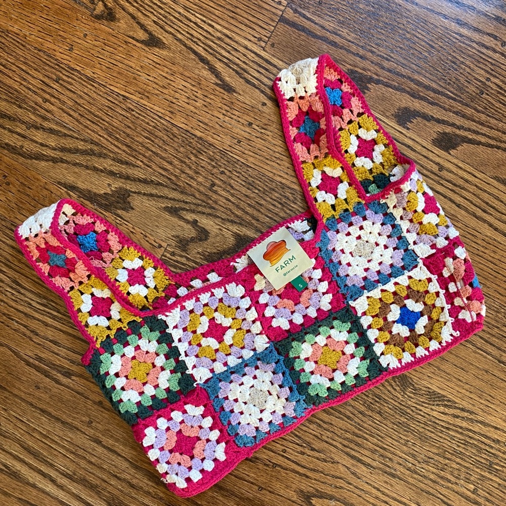 Farm Rio crochet top